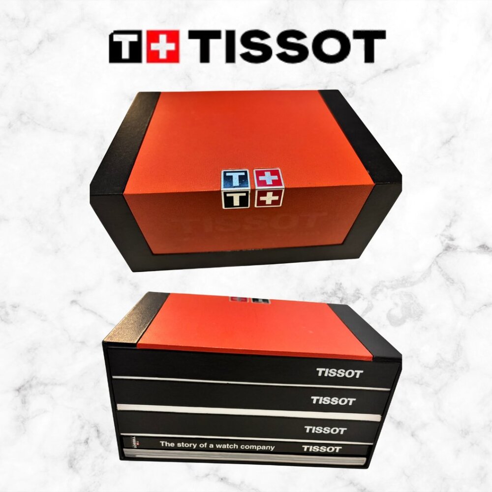 TISSOT PR 100 Swiss Quartz Watch | Full Set Box Papers Booklets Pouch - Picture 2 of 16